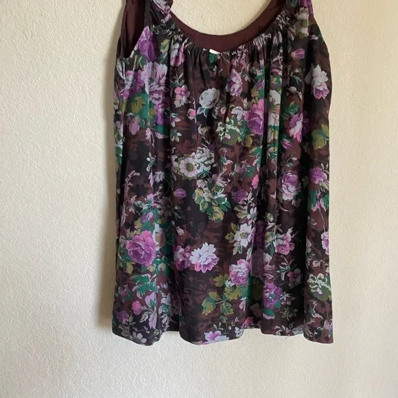 Free People Wildflower Print Linen Blend Babydoll Mini Boho Dress Black Combo S - Picture 10 of 11